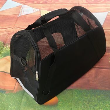 Дихаюча переноска для собак HANABASS L - велика, міцна, для подорожей та прогулянок з маленькими собаками та котами