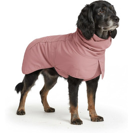 Дощовик для собак Spark Paws, водонепроникний та вітрозахисний, для маленьких, середніх, великих та екстра-великих собак, світловідбиваючий, дихаючий, повний захист тіла - Sea Pink, 2XL Sea Pink 2XL: 18-27 кг