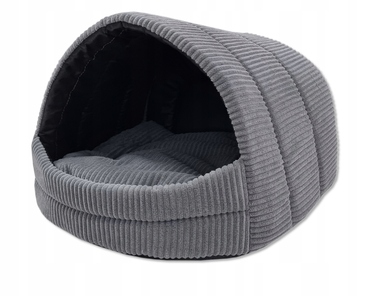 Будка для собак Odol-Plusz, чорна, 45 см x 50 см