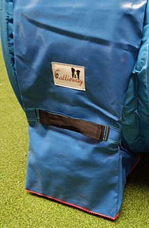 Накидка для аджиліті для собак Calliway Premium, 80 см, синій, з антиковзким покриттям