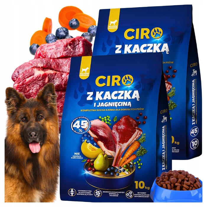 Сухий корм Ciro Karma, мікс смаків, 20 кг