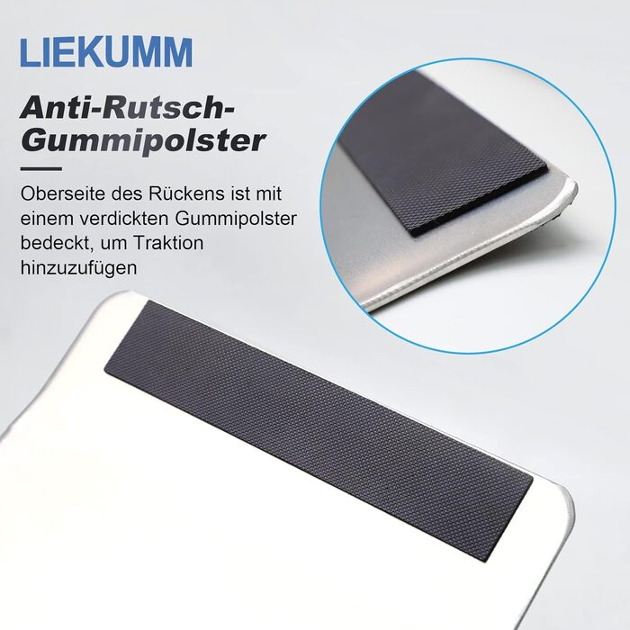 LIEKUMM Рампа для підйому мотоцикла, 180 см, 300 кг, алюміній, складна, для ATV, мотоцикла, велосипеда, авто