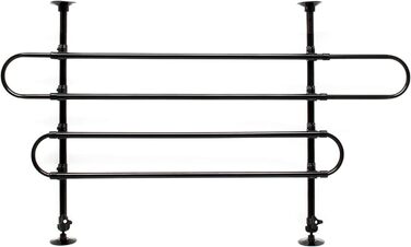 Автомобільна перегородка для собак Wiltec, регульована висота 72-136 см, ширина 118-128,5 см, універсальна для багажника