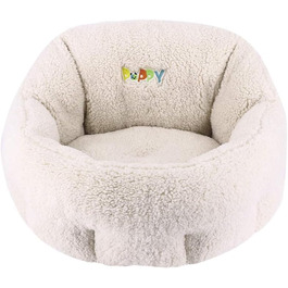 Ліжко для цуценят Nobby Komfort Bett Oval, слонова кістка, 50 x 45 x 32 см