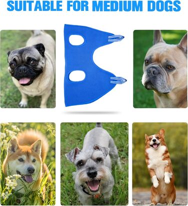 Ккіімат Гамак для догляду за тваринами 5-в-1, дихаючий, для малих та середніх тварин, помічник для купання, миття, догляду та стрижки нігтів (блакитний), Medium/до 16 кг