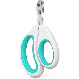 Ножиці для кігтів котів та дрібних тварин (зелені)