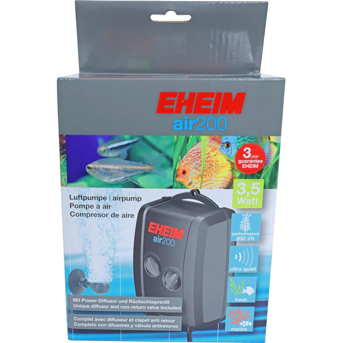 Аератор для акваріума Eheim Air Pump з регулюванням потужності
