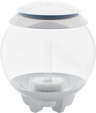 Акваріум біOrb Halo 15 MCR, білий, акриловий, круглий, з LED підсвіткою та фільтром