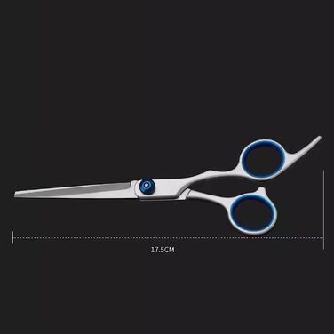 Набір ножиць для грумінгу собак та котів: прямі та зігнуті, з нержавіючої сталі