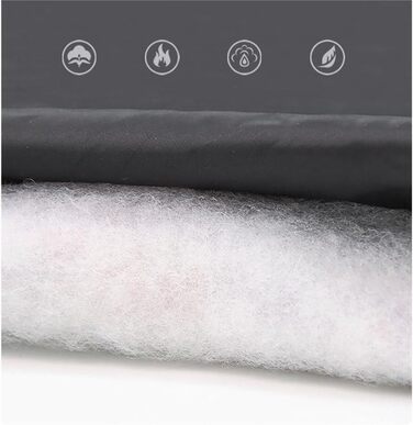 Водонепроникний зимовий теплий наряд для собак, куртка для собак, костюм від снігу (2XL)