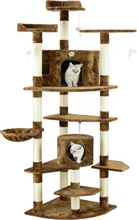 Когтеточка для котів Go Pet Club F2031, багаторівнева, ігровий комплекс