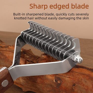 Гребінець для вичісування підшерстка Coat King Harke для собак і котів, професійний інструмент для грумінгу