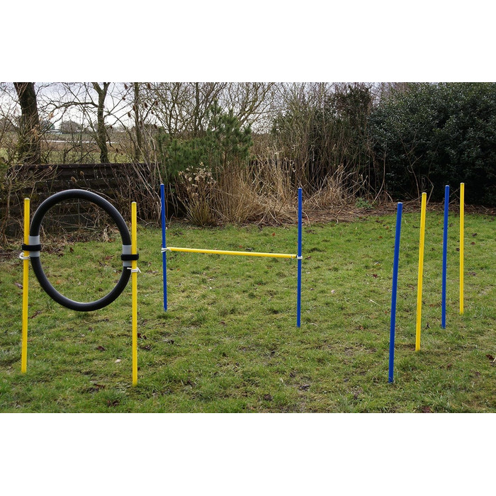 Набір для бадмінтону Wuzzmann Agility Beginner BLAU/GELB