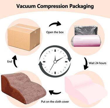 Сходинки для собак Galatée: 2-ярусні, з антиковзким покриттям, з м'якого пінополіуретану, для ліжка, дивана та авто, знімний чохол (сірий)