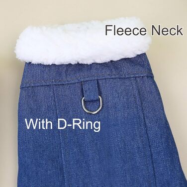 Тепла зимова куртка для собак Zunea з флісовою підкладкою, розмір 4XL, темно-синій