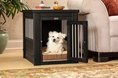 ЕкоFlex Клітка для домашніх тварин/столик, 60x46x56 см, еспресо