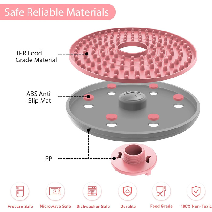 Килимок від протікань для собак Lalolee, 2 шт. (рожевий) - тренувальний інструмент для собак, для цуценят, зменшення тривоги