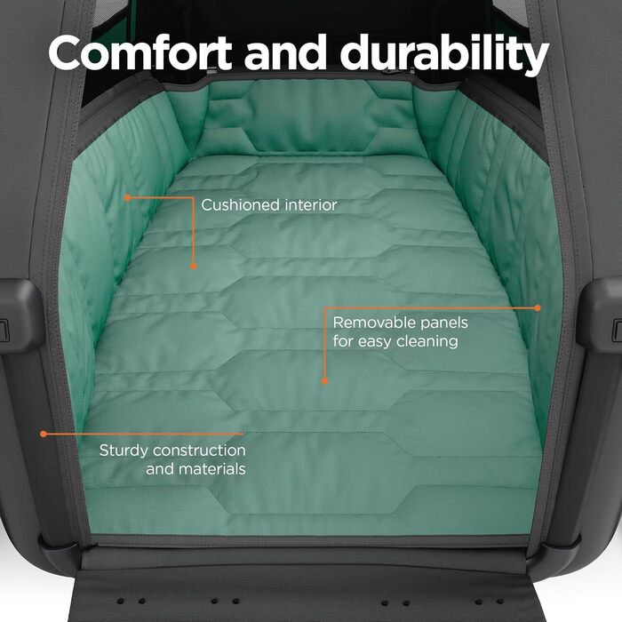 Фahrраdtрiаlеr Тhule Вexеу для собак, Hаzу Grееn, L