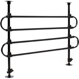 Автомобільна перегородка для собак Wiltec, регульована висота 72-136 см, ширина 118-128,5 см, універсальна для багажника