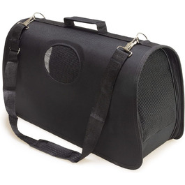Транспортна сумка для тварин Arquivet чорного кольору, L (52 x 28 x 29 см) - для собак, котів, цуценят