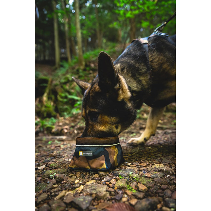 Ruffwear Quencher: Портативний складний миска для води для собак, Ruffwear, Spring Mountains M
