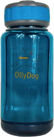 Пляшка для води OllyDog OllyBottle 600 мл, для тварин, синя