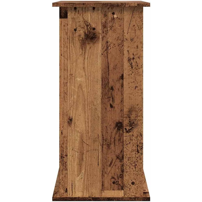 Підставка для акваріума VidaXL з імітацією старого дерева, 81x36x73 см, ДСП