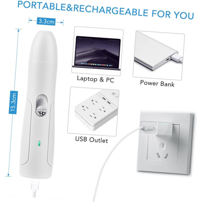 Триммер для нігтів Supvox Krallenschneider – безпечний інструмент для грумінгу собак та котів. Матеріал: ABS, колір: білий.