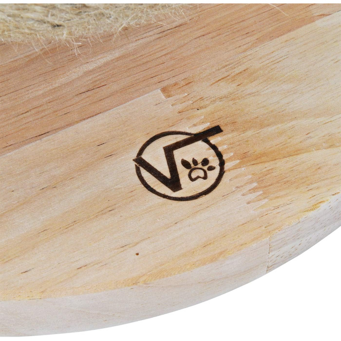 VOSS.PET Vesta: Кігтеточка-кігул з джютового мотузка, 30x30 см, преміум якість