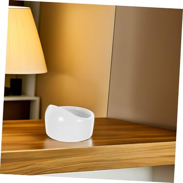 Набір мисок для хом'яків та дрібних тварин Ipetboom (2 шт) - білий, для води та корму