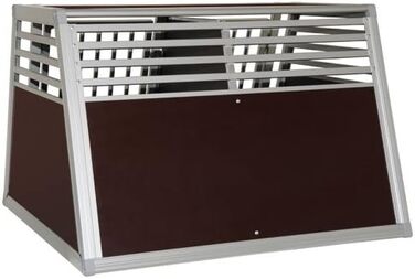 Schmidt-Box Hundebox Doppelbox ALU UMD 95/93/68 - переносна вольєр для собак, алюмінієва, 95x93x68 см