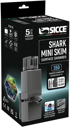 Фільтр поверхневий Sicce Shark Mini Skim 350 для акваріума