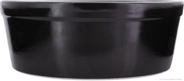 Велика важка миска для собак 3,8 л керамічна 28x11 см, синя