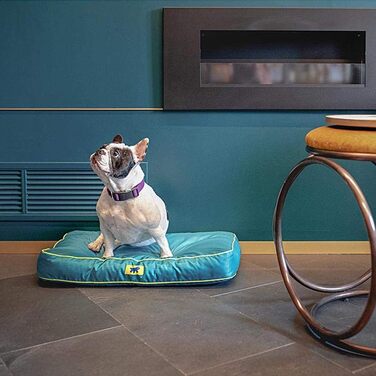 Ортопедичний лежак для собак та котів FERPLAST Polo - 80x50x8 см (BLAU)