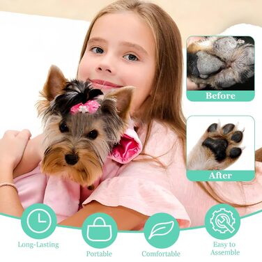 Лявочка для миття лап собак, очищувач лап для собак, видаляє бруд і сміття з лап, м'який очищувач для лап собак великих і малих порід, щітка для очищення лап собак 14,9 * 9,6 см, очищувач лап для собак