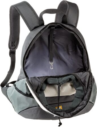 Переноска для собак та котів Ferplast KANGOO, сіра, 43x20x41.5 см, до 8 кг