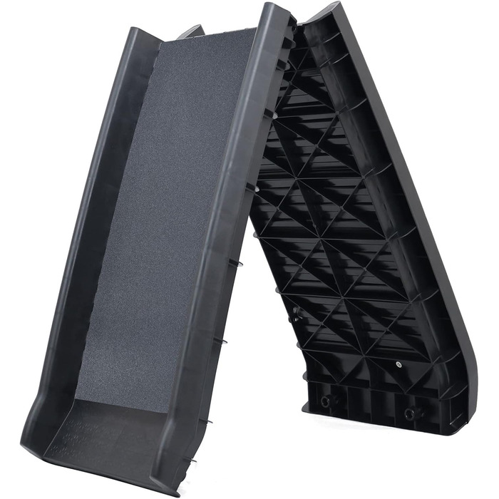 Пандус для домашніх тварин ELEVON, чорний, 81×41×21 см