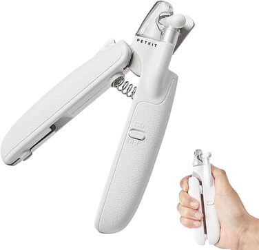 Триммер для обрізання кігтів собак та котів з LED-підсвічуванням | Бездротовий, для дому, подорожей, професійний