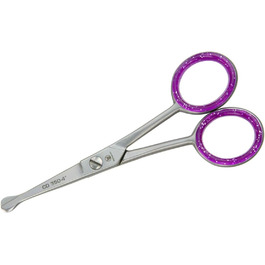 Професійна ножиця для грумінгу собак Weltmeister Solingen, 4 дюйми (10,6 см), з мікрозубцями, з заокругленими кінцями, Made in Germany