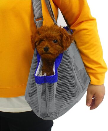 Транспортна сумка для тварин: переноска для маленьких собак, котів та інших дрібних тварин (блакитна)
