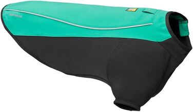 RUFFWEAR Cloud Chaser Jacket - тепла та водонепроникна куртка для собак з рукавами (Aurora Teal, M)