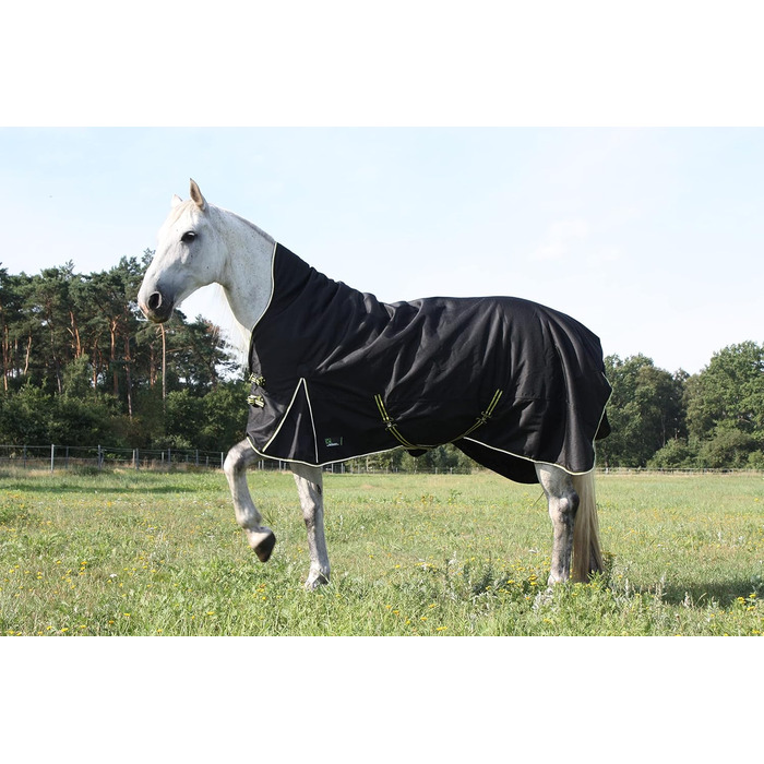 Зимова термоковдра для коня time4horses, високий комір, 200 г, 1200 ден, 125 см, водонепроникна аутдор ковдра