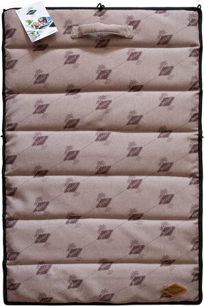 Килимок для собак JEGGO 'Cannes', рожевий, великий, компактний, з ручкою, для дому та подорожей, водовідштовхувальний