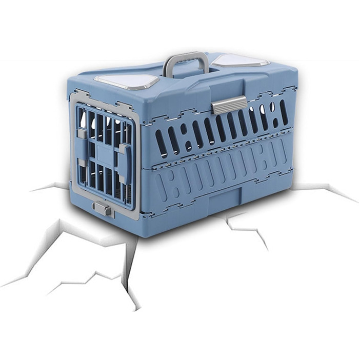 Транспортна переноска для котів та собак Palaufr: складана, дихаюча, для подорожей, авто, літака