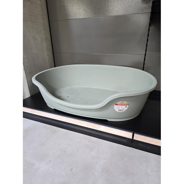 Крізь для собак Flamingo Tuck – Овальне, зелене, розмір M (70 × 47 × 22 см) | Практичне, стильне та легко миється!