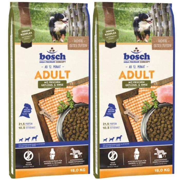 Сухий корм для собак Bosch з птицею, 15 кг