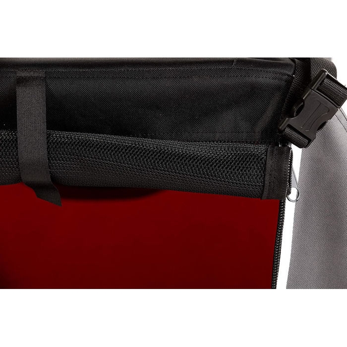 Транспортна переноска для собак та котів, 91x64x64 см, червона. Клітка-переноска для подорожей, відпочинку, собак та котів.