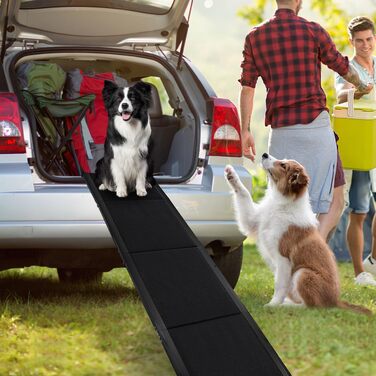 Рампа для собак, розкладна, 180 см, для авто, вантажівок та SUV, до 130 кг, алюмінієвий каркас
