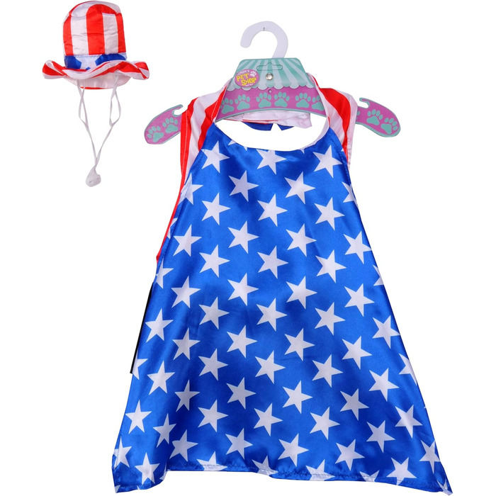 Костюм дядька Сем для домашніх тварин Rubie's, розмір Small