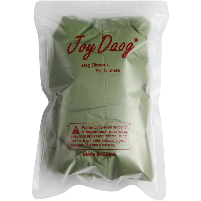 Теплий флісовий худі для собак JoyDaog, зимовий одяг для цуценят з капюшоном (зелений, розмір S)